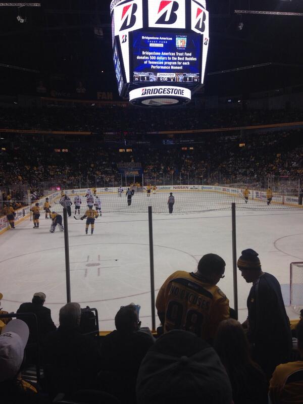 garrettebel's tweet photo. Let's go Preds! http://t.co/TQrVSDuKi9