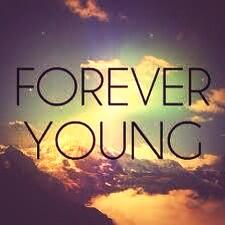 you are forever young happy birthday