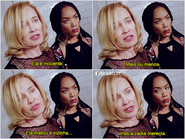 acervomoraes's tweet photo. QUEM É VC DEFENDENDO SUA AMIGA? '' '' FIONA GOODE '' '' PQ? http://t.co/pFt5zvhxpy