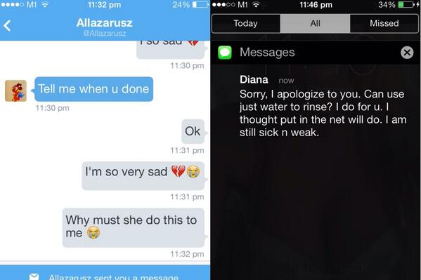 Gr8 day <a href="/wrk/">wrk</a> yday
Terrible nite whn got home
Someass put all my Armani, branded, LtdEds,&amp;HauteCouture in é machine😭💔