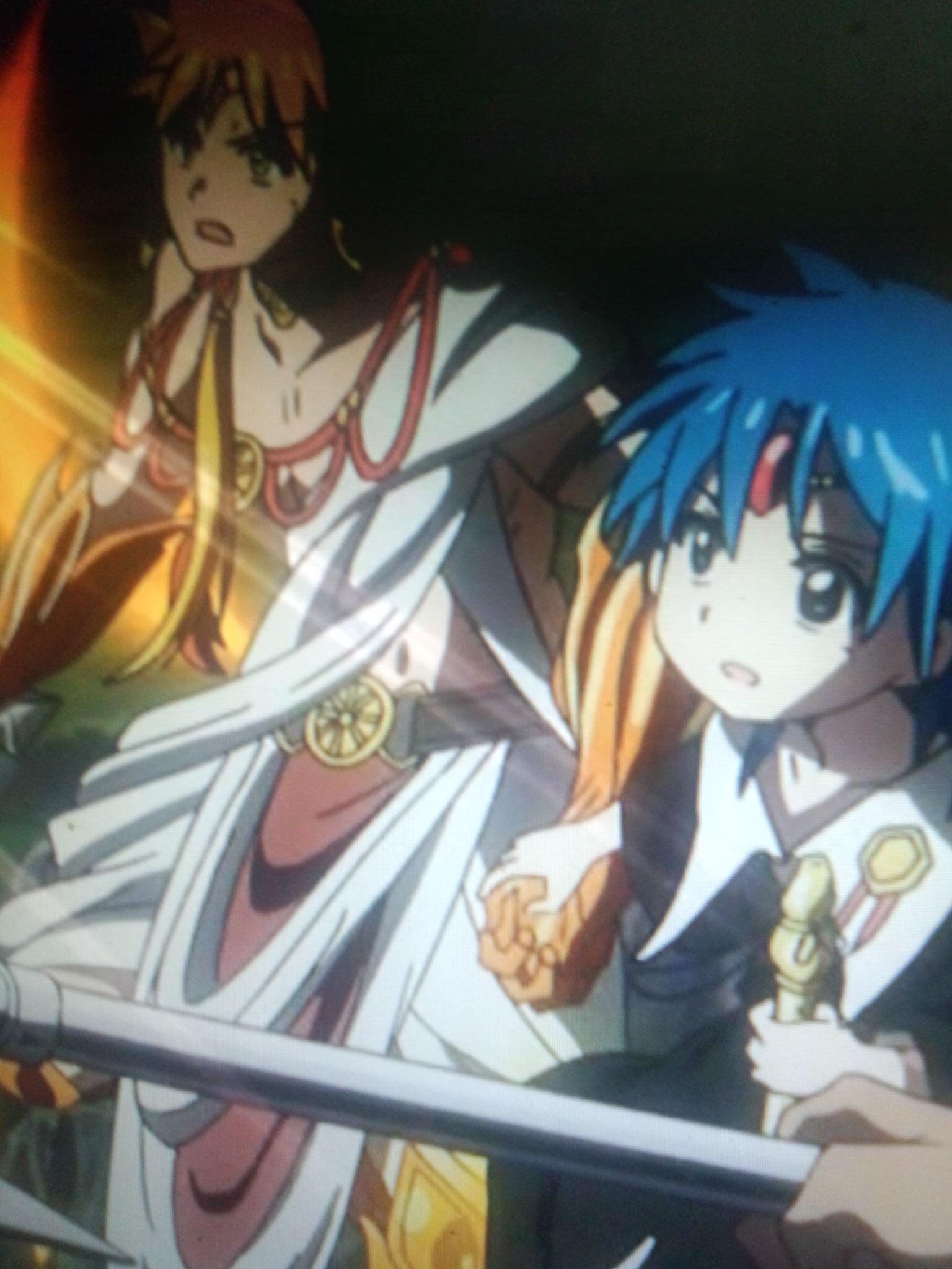 胃腸炎イマイ この魔装アリアラで アラジンがアリババの手を握っているように見えるのは私だけ Http T Co Ityuexz423 Twitter