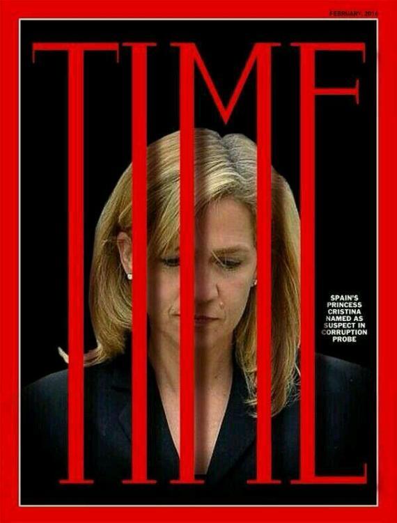 RAPdioBlog's tweet photo. RT @Strambotic: La infanta en chirona. La portada que nos alegraría el año. http://t.co/rh2O4hMYDO