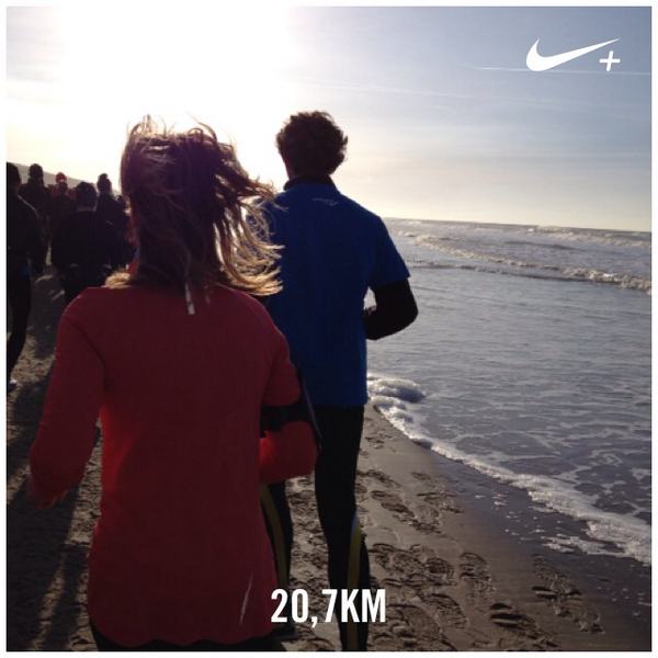 Damn girl. That was tough. #pwnhalvevanegmond I just ran 20,7 km with Nike+. go.nike.com/650q1lk #nikeplus