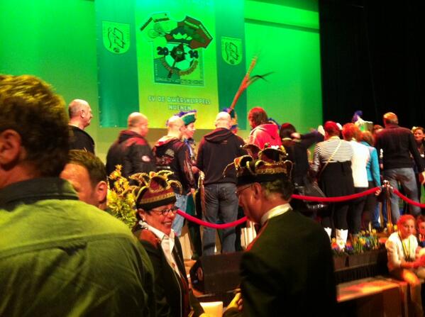 In de rij bij prins Superior van de Deèrsklippeld