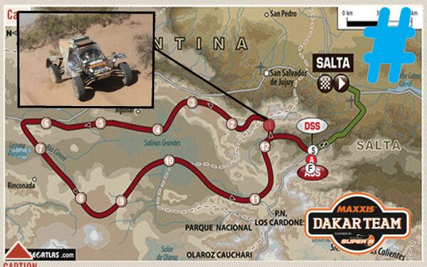Tim Coronel passed WP1 #nr347 #DakarSS07 #Dakar2014 47th for now