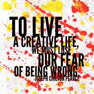 whatcounts's tweet image. Lose your fear of being wrong. #EnjoyLife #LearnConstantly