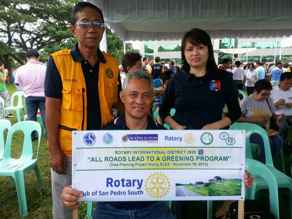 RI District 3820 "All roads leads to a greening program"