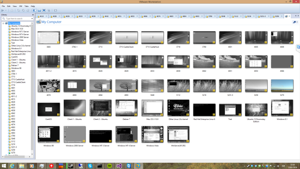 ASV93's tweet image. My VMWare Workstation