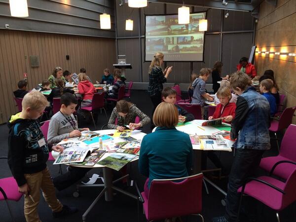 Super enthousiaste jeugd. Menig architect in dop. De nieuwe lichting architecten komen van #kidscollegespeldoorn