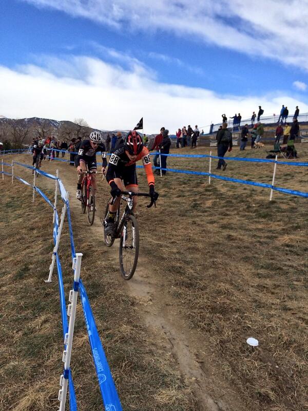 jarednieters's tweet photo. @SEAVSHaymarket rider Sam Lear will finish on lead lap, as will Tanner Browne! #cxnats http://t.co/WVmSNMw1ll