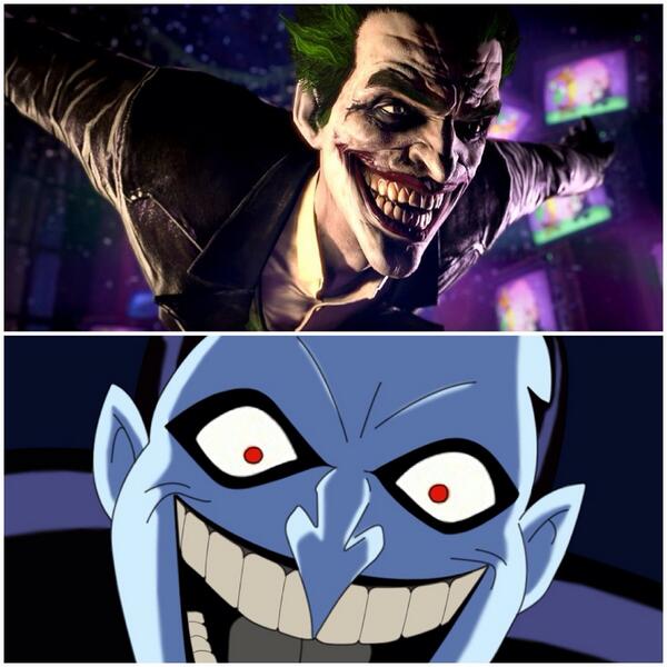 TheOGJoker's tweet image. RT for top
Fav for bottom
@BatmanArkham 
@ArkhamOriginsUK