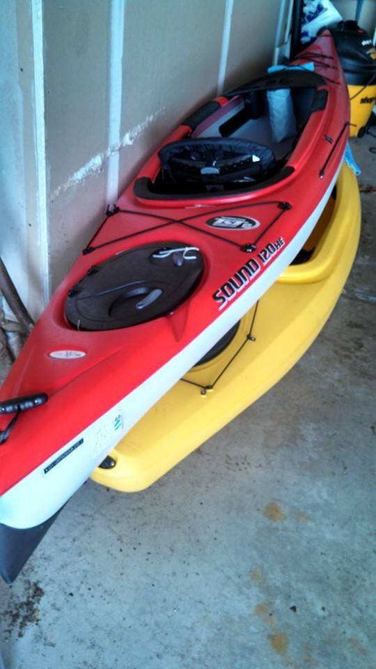 johnstofflet's tweet image. Is it just me, or do my kayaks look a tad depressed? #thinkingofspring