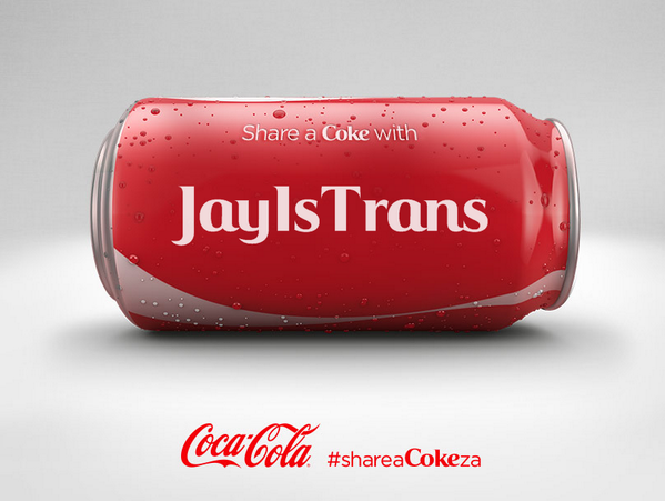 JDBryant1981's tweet photo. Share a coke, where u can make virtual coke, you cant use homosexual terms but I was able to use trans. What gives!! http://t.co/kQFl2dlHCH