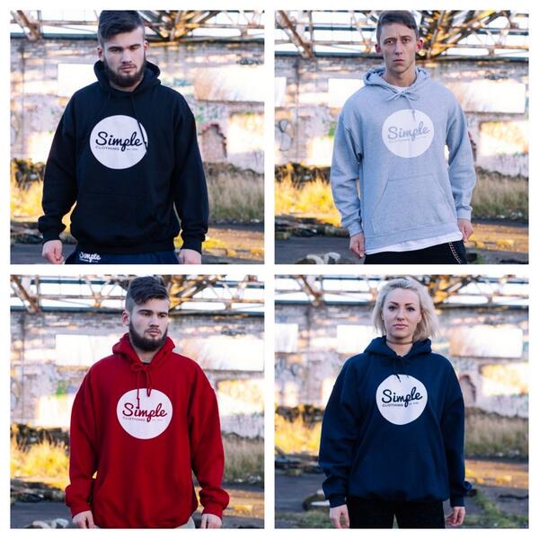 simpleclothing's tweet photo. All new Simple Hoodies £32 at http://t.co/UW2Y9aJgKj from tonight!! http://t.co/fvpVHNH3dl