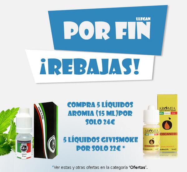 Hola a tod@s!!! ¡LLegan las rebajas a unvapeo.com!