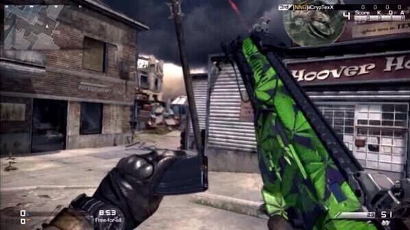 OmicCompetitive's tweet image. Selling the weed camo! Got this from a friend before official release! DM or comment if interested! 2 codes left!