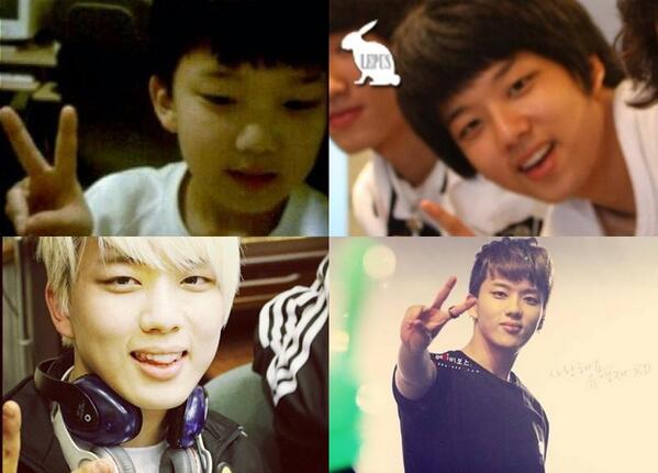 woomatter's tweet photo. Yoo Youngjae's transformation from a thin toddler, to a chubby marshmallow boy, to a thin guy again
#2YearsWithBAP http://t.co/oAvUiZ6RBl