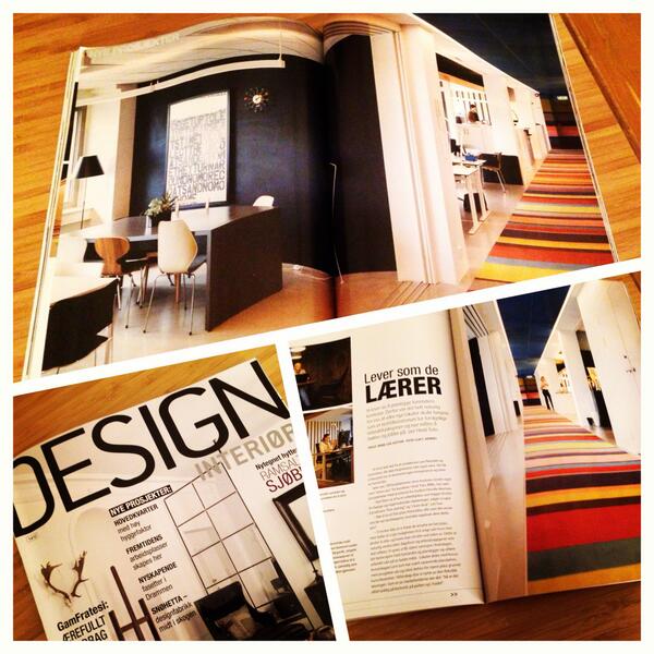 _iark's tweet photo. Check out our own office design where we practice as we preach in this months issue of Design Interiør http://t.co/C4abWZ5vxp