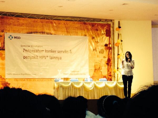 PRA EVENT TARLEXANDRIA! Seminar "Pencegahan Kanker serviks dan virus HPV lainnya" with MSD and Tante Ira Wibowo