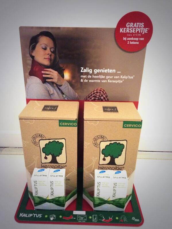 mietjekesteleyn's tweet photo. Nieuw in de apotheek: #GRATIS Kersepitje bij aankoop van 2 #Kaliptus Lotions! #gezelligewinteravonden #op=op http://t.co/Th3wG9tf3X