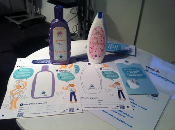 Ilseevb's tweet photo. @WaterSpaarders ontwerp hier je eigen etiket voor de korter-douchen-oproep #fllbnl http://t.co/gpSV4tGw8y