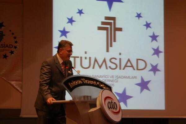 TÜMSİAD Karaman  Şubesi'nin 3.Olağan Kongresi 29 Ocak Çarşamba günü yapılıyor.
