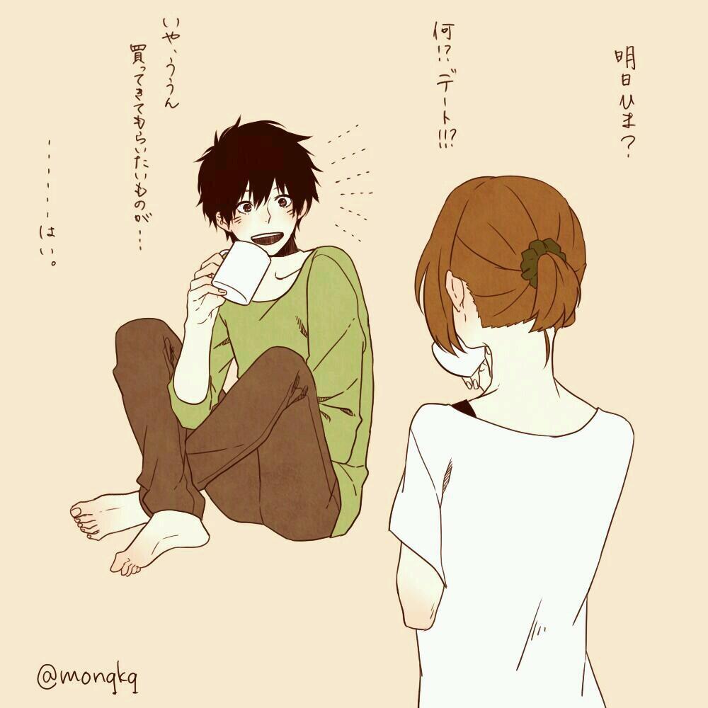 深町なか画像 カップルイラストbot Http T Co 6pgz4zawuh