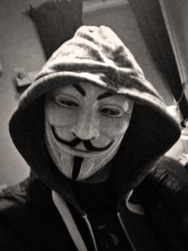 Let the revolution begin.... #v #Anonymous #FreeAndOpenSourceSoftware #surveillance #freedomofspeech #ItsOurTime