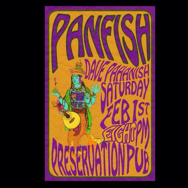 Panfishmusic's tweet photo. We are playing Preservation Pub in Knoxville, TN- Saturday Feb.1st. 8-10p. If you are in the area! http://t.co/0fLsQX7D52