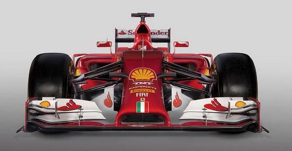 antonioboselli's tweet photo. Ecco la nuona Ferrari #F14T - here the new Ferrari #F14T #SkySportF1HD http://t.co/UbRUoxQZDg