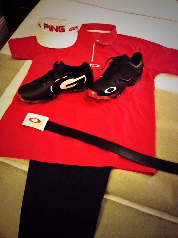 bubbawatson's tweet image. College day outfit! #UGA