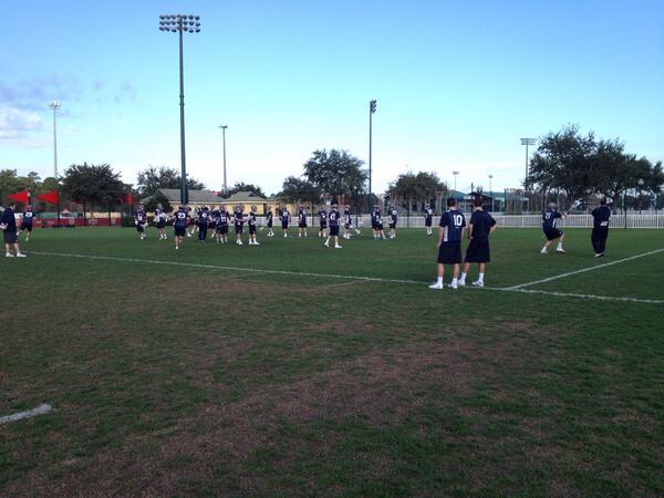 Stick and ground ball drills for the #USAMLAX defenders and goalies at Saturday AM practice.