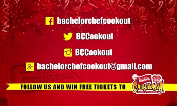 DatMad's tweet image. Follow these Bachelor Chef Cookout accounts for chances to win tickets.
