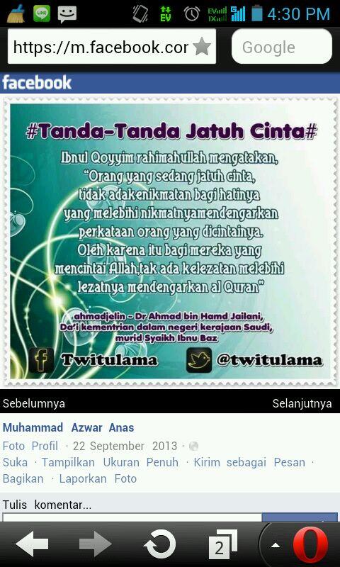 Tanda tanda jatuh cinta. Sudaahkan engkau merasakannya?