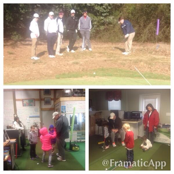 GeorgeBryanGolf's tweet photo. Studying Golf, INDOORS and OUT is what we do! http://t.co/s4cXXG26tP