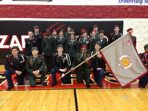 ClintonHS Army JROTC tweet media