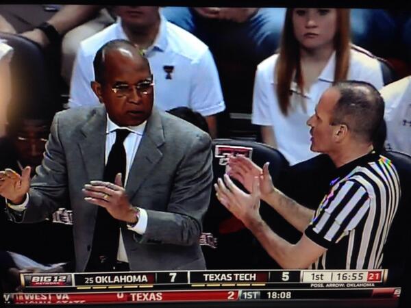 coachfelderhoff's tweet photo. Caught our favorite student athletic trainer @tayfelderhoff on TV today during the TT/OU game. http://t.co/roWI90SF4k
