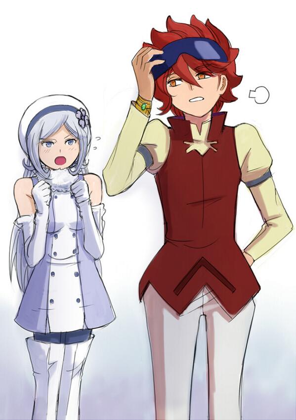 ガチャm レイジとアイラの関係が好きなので描いてみました Http T Co Aplcwwr5mv