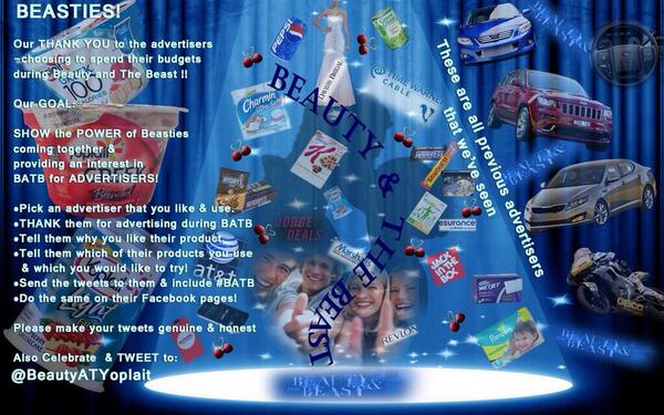 <a href="/BatBRoger/">Roger Allen Grant</a> great job on last weeks ep! Would you share plse? Beasties thanking advertisers on Mon thank you!