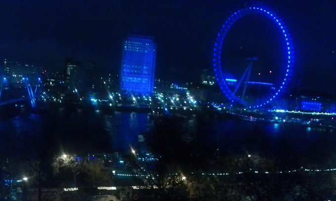 Check out the view from my hotel room...posh dinner to round off wicked day &amp;banish the remnants of a
