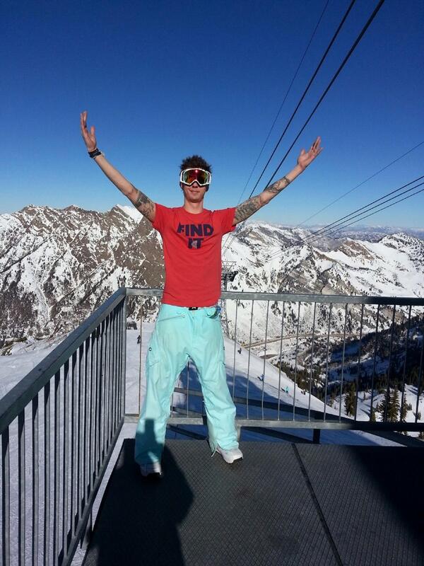 @GraemeSLC finding the joy in living @Snowbird! @Flow397 #live #give #BeFulfilled #LifeElevated