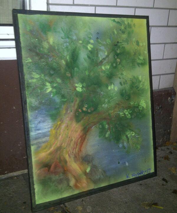 KenFosterPaints's tweet photo. #custom #art #dtes #nature  #Arbutustree http://t.co/ukOkqNM4io