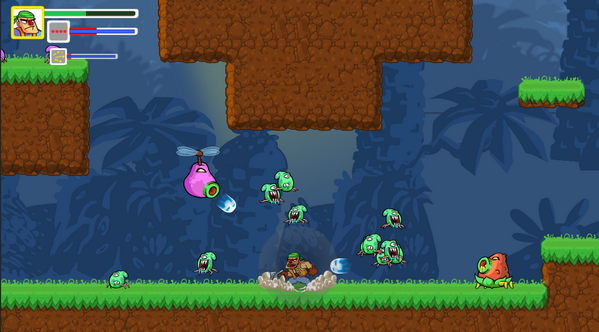 A ton of new enemies in Greedy Guns! #screenshotsaturday #indiegame #gamedev