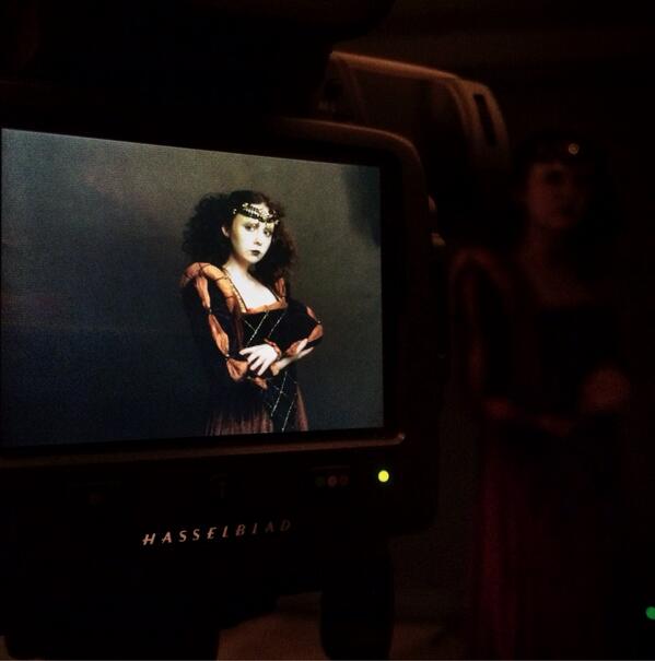 stanburyphoto's tweet photo. A bit of 'back of the camera action' from today's shoot. Thanks to @AnnaMayBall @jademell #Hasselblad #photography http://t.co/66F78Npsm6