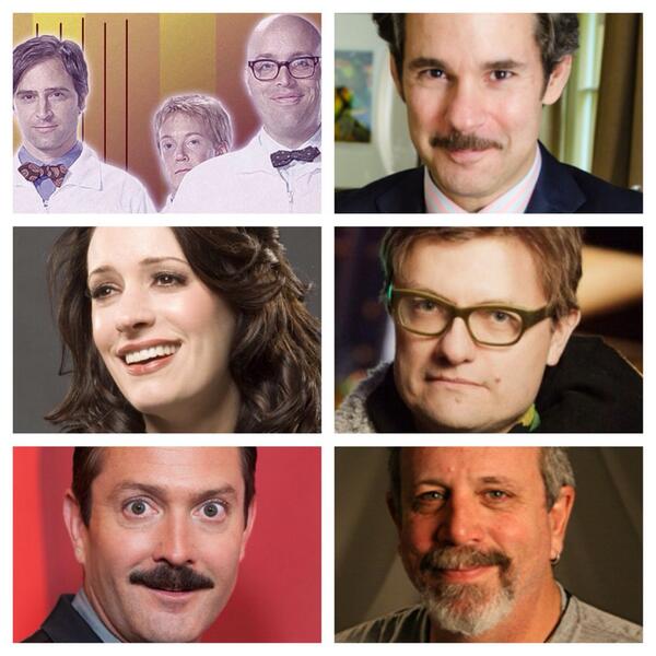 PFTompkins's tweet photo. SAN FRANCISCO! Come see this bande of fooles today at the Brava at 1pm! Tickets are still available at the door! http://t.co/R8cKlXpbJL
