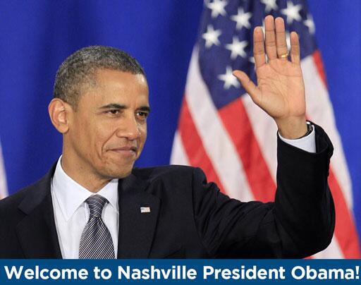 TNDemocrats's tweet photo. House Democrats are proud to welcome President Obama to Nashville. http://t.co/K3NPix74YF http://t.co/IKQ9ocCB7u