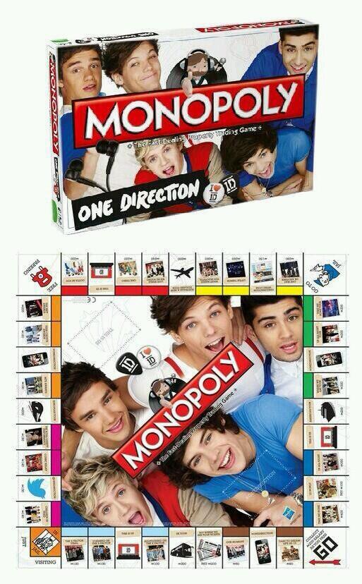 The new edition... Monopoly One Direction...♥♡
