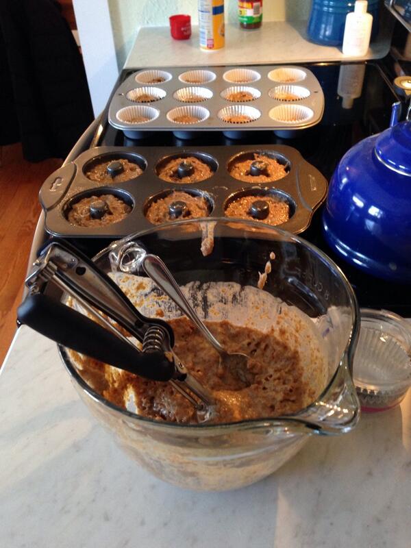 donutguys's tweet photo. Leftover bran muffin batter? Better try and make #donuts out of it http://t.co/QKGgn7sTx9