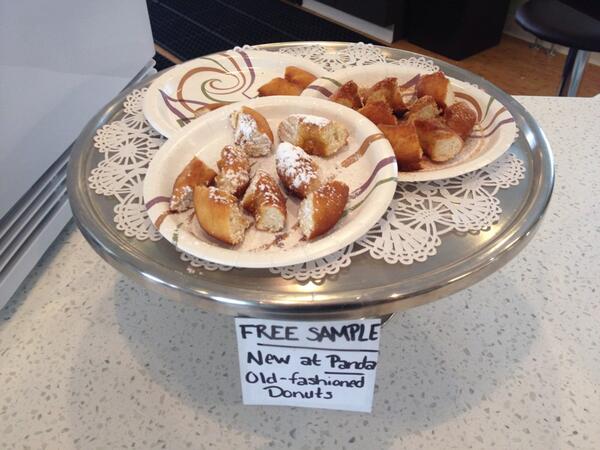 PandaWaterIce's tweet image. Old fashioned homemade donuts in Frakenmuth today!