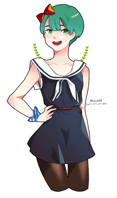 CapsuleCBulma's tweet photo. Dress as I school girl just cause #schoolgirl http://t.co/0eBOotBfn1